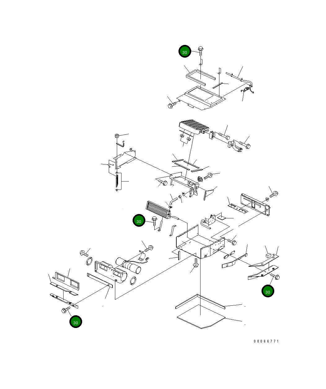 Болт ANBF00816EP3 Komatsu