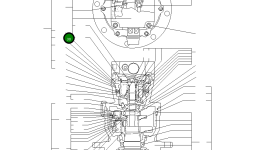 Кольцо уплотнительное (O-Ring) YM24325-001200 Komatsu