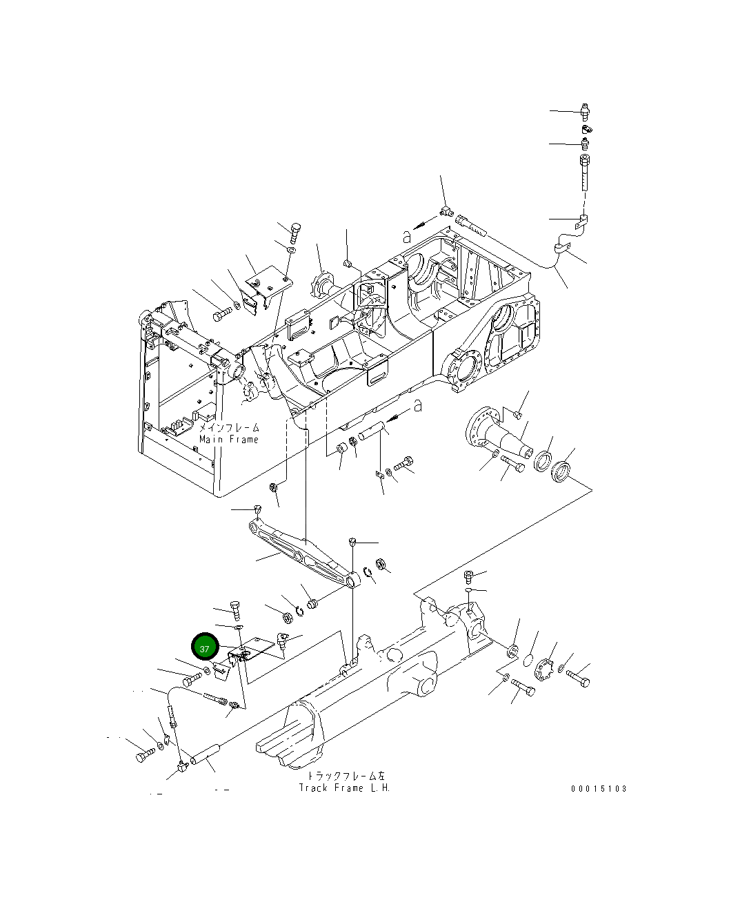 Крышка 14X-50-31121  Komatsu