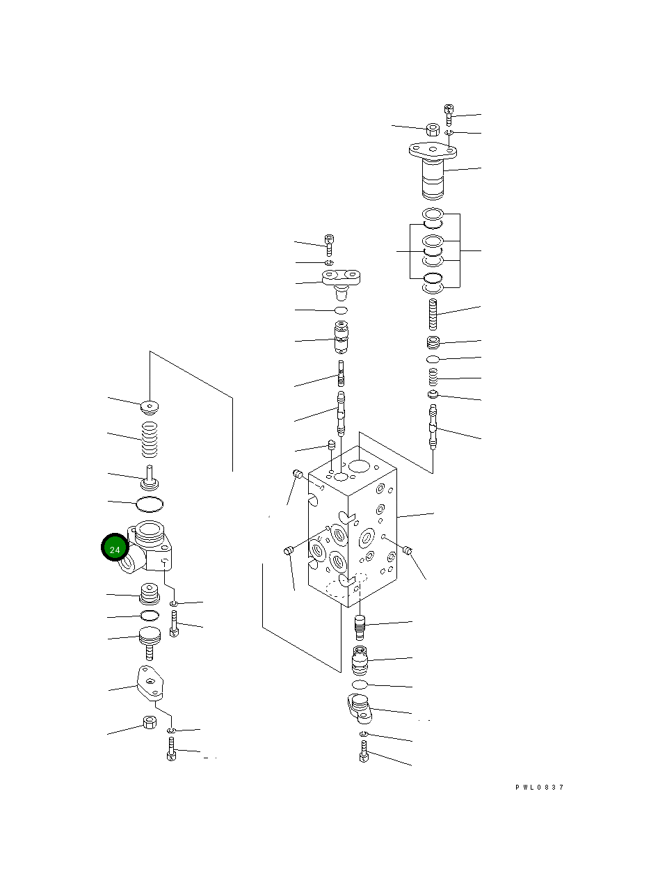 Крышка 708-25-17440 Komatsu