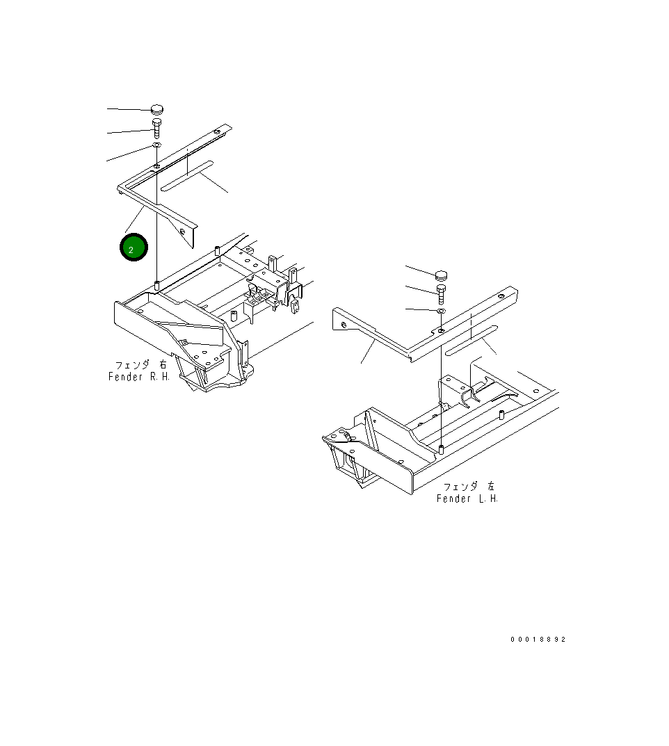 Крышка 11Y-54-13394  Komatsu