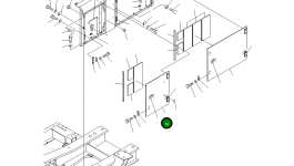 Крышка 209-54-K1850 Komatsu