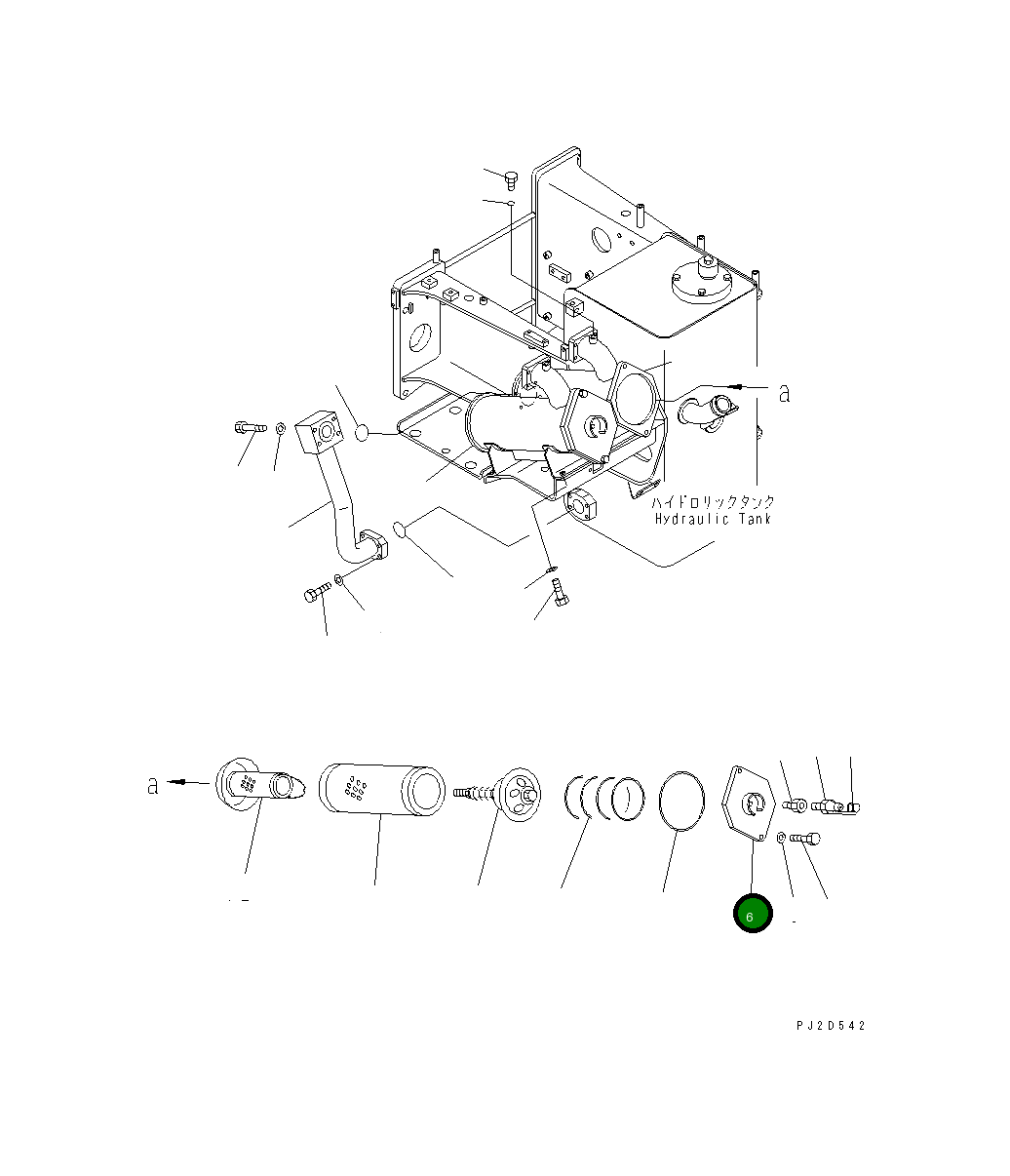 Крышка 56C-60-11150 Komatsu