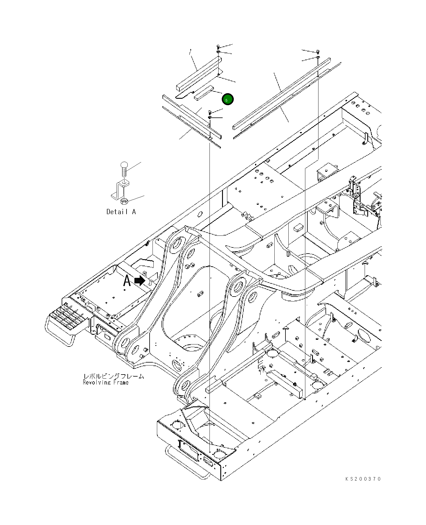 Крышка 209-46-41651  Komatsu