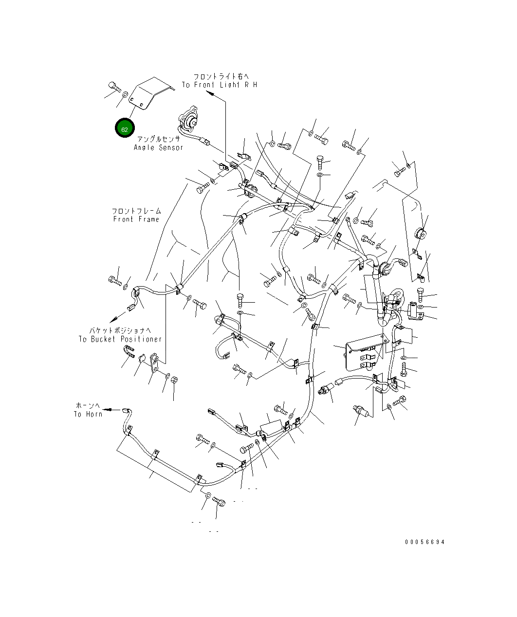 Крышка 423-06-42581 Komatsu