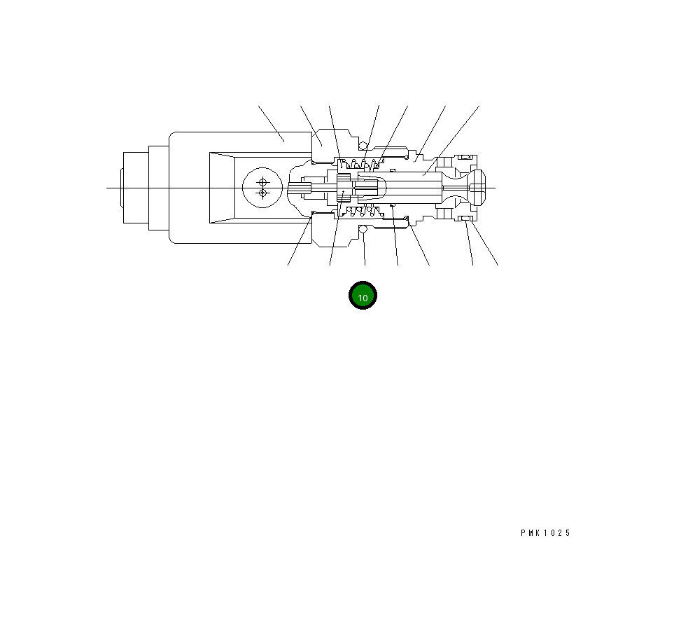 Кольцо уплотнительное (O-Ring) UC1301223002 Komatsu