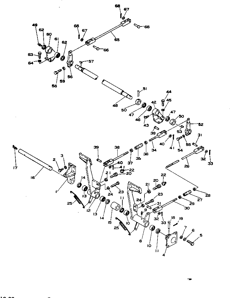 Болт 01016-31257  Komatsu