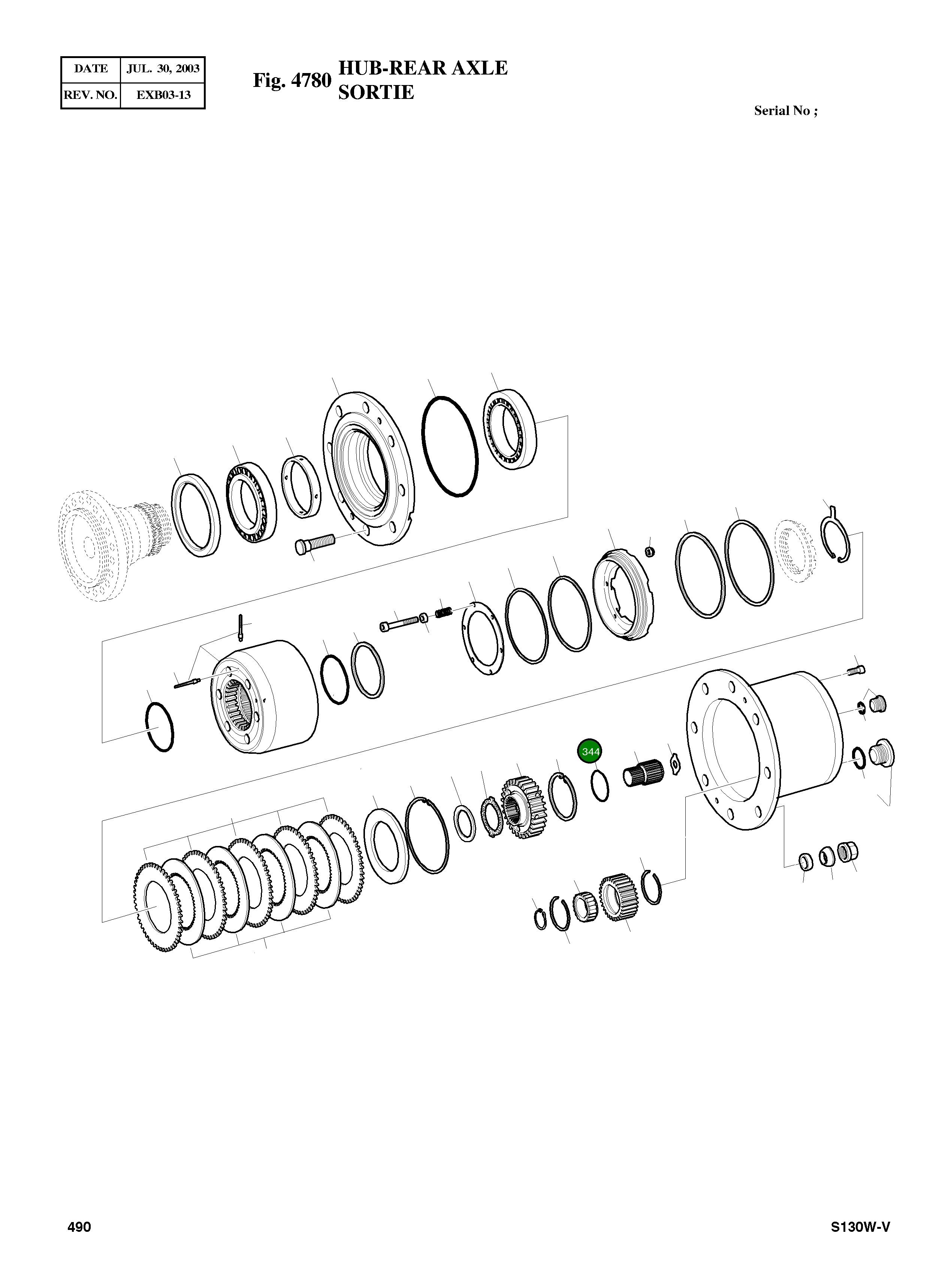 Кольцо уплотнительное (O-Ring) 0634 306 047 Komatsu