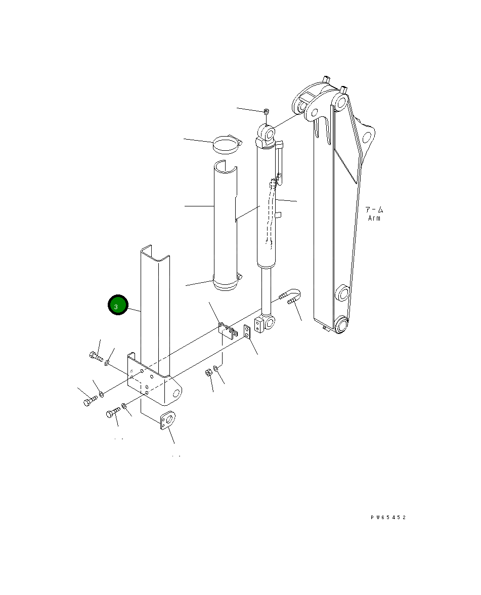 Крышка 20S-959-1821 Komatsu