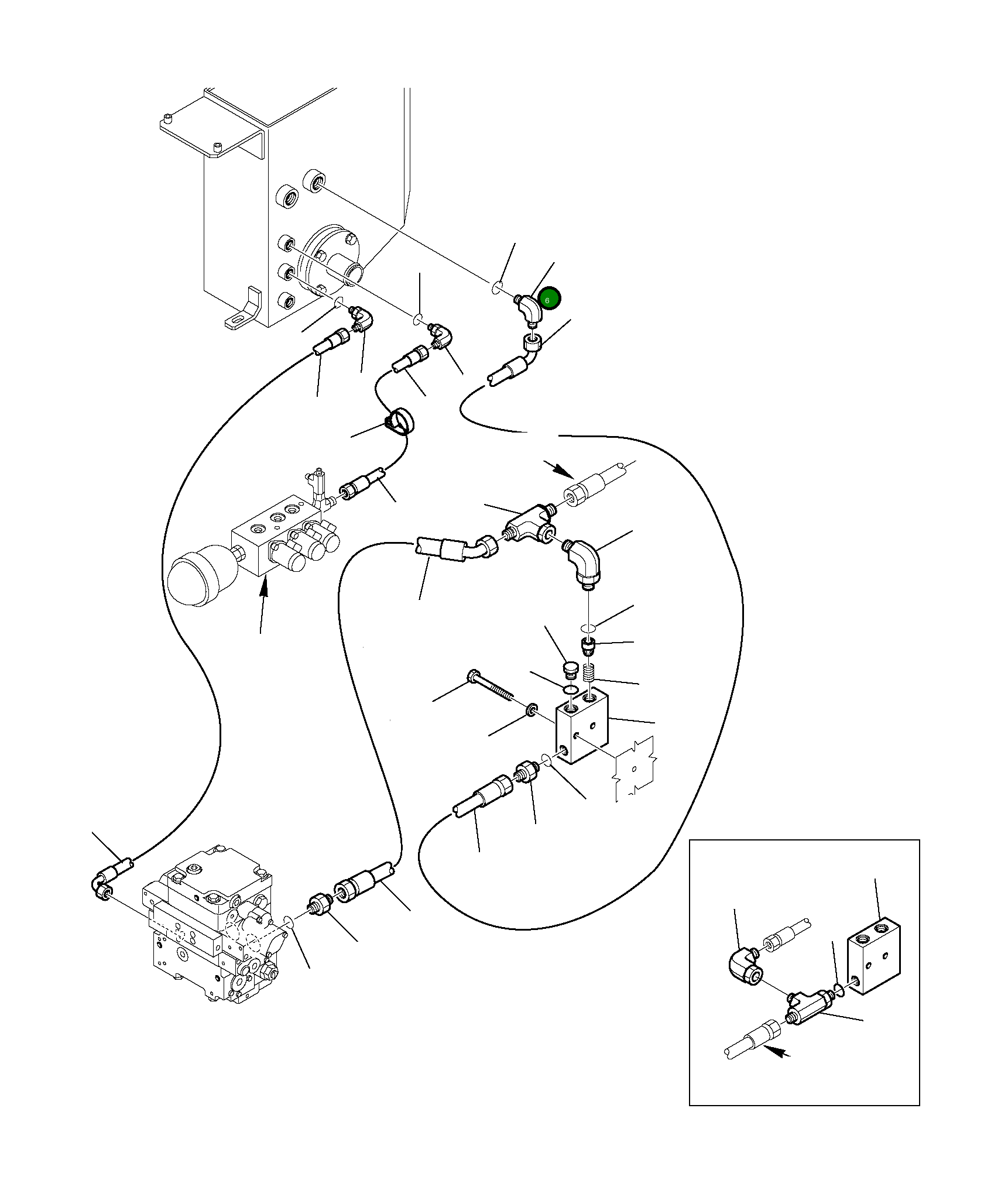 Кольцо уплотнительное (O-Ring) 855670008 Komatsu