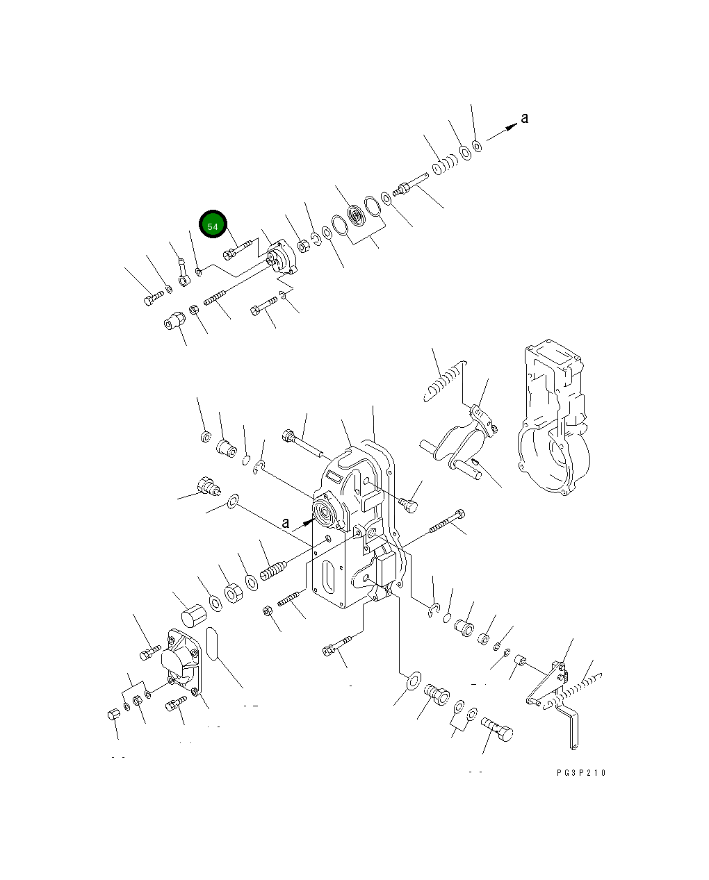 Болт DK029010-6310 Komatsu
