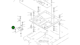 Крышка 21F-54-11180 Komatsu