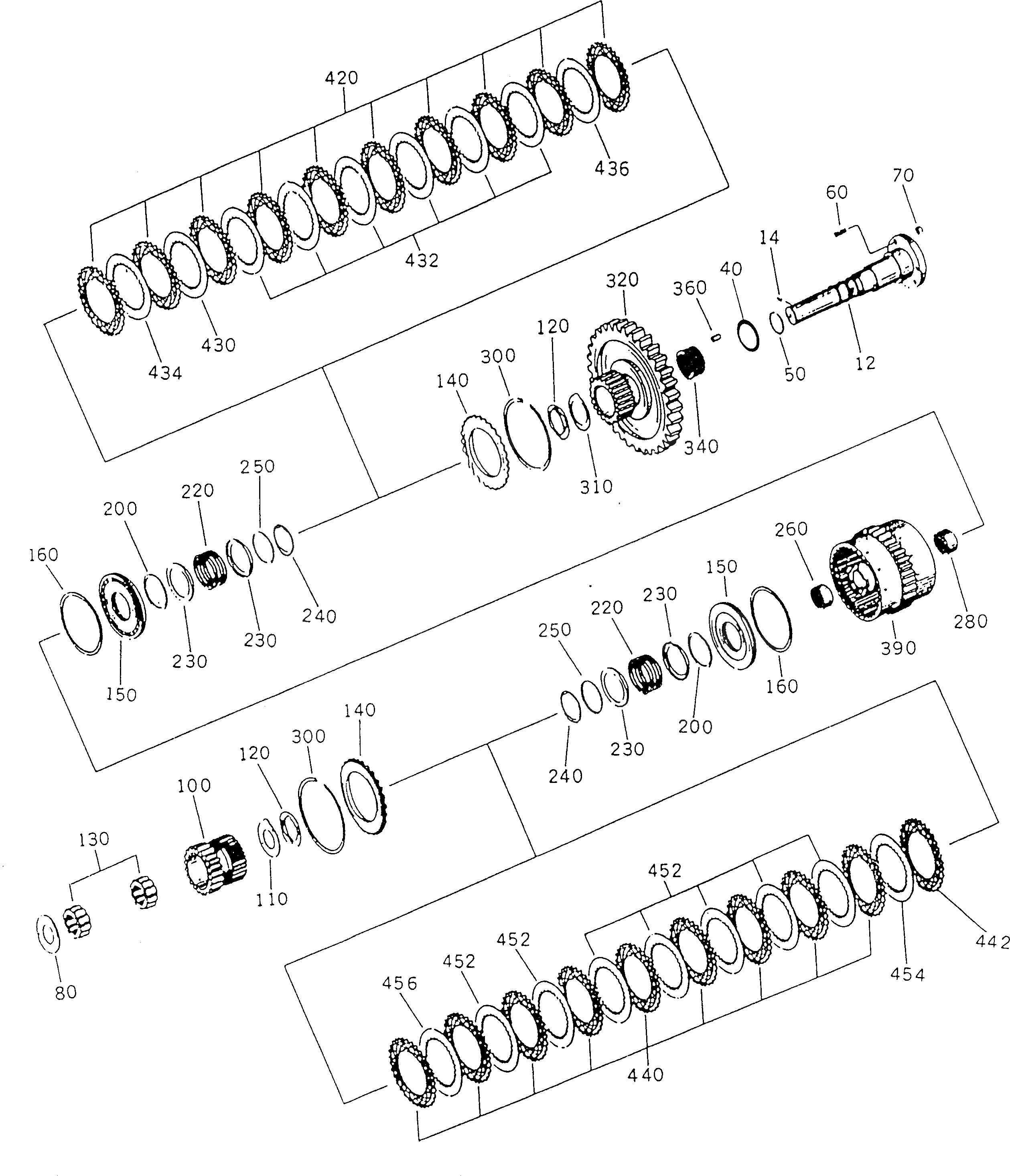 Кольцо уплотнительное (O-Ring) BW252050  Komatsu