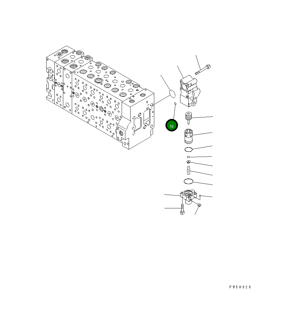 Кольцо уплотнительное (O-Ring) 07000-51010  Komatsu