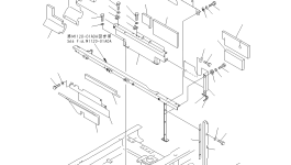 Крышка 208-54-K1191 Komatsu
