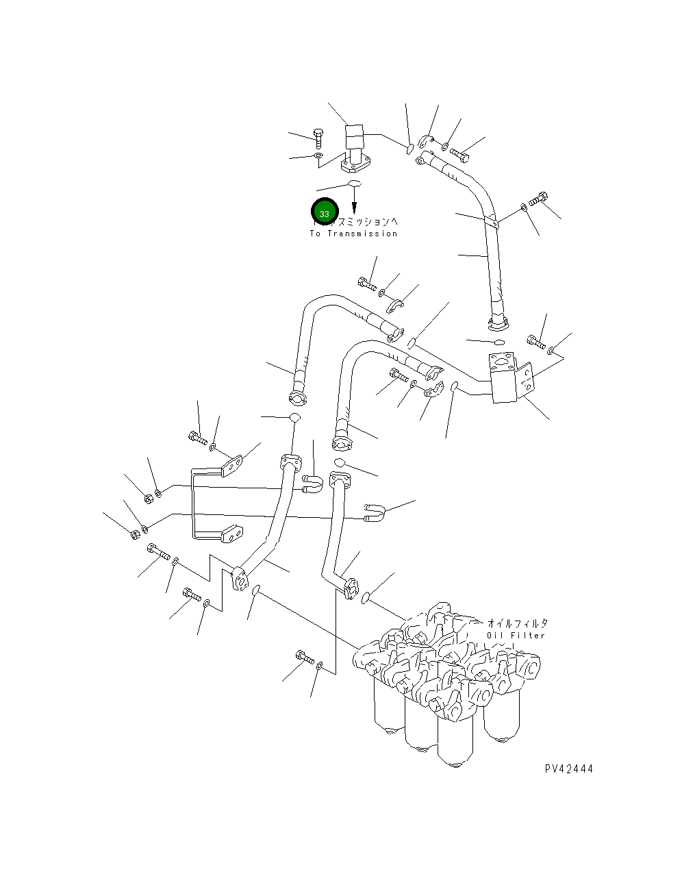 Кольцо уплотнительное (O-Ring) 07000-02060 Komatsu