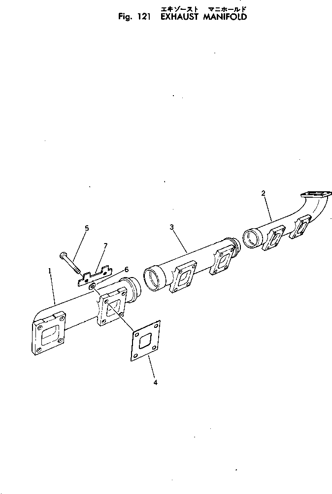 Болт CU197032  Komatsu