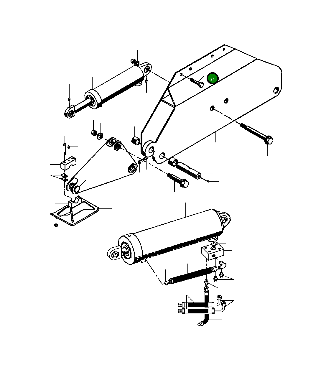 Болт 50 136 Komatsu