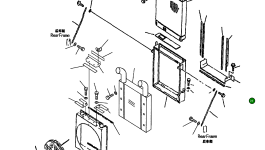 Крышка 423-03-D3231 Komatsu