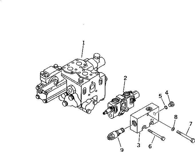 Болт 01010-60885 Komatsu