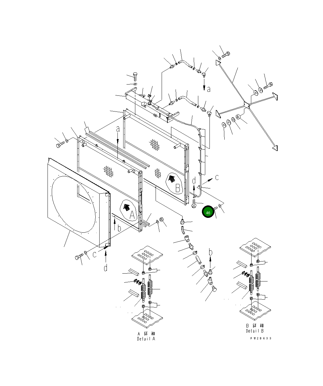 Болт LM33054-03  Komatsu