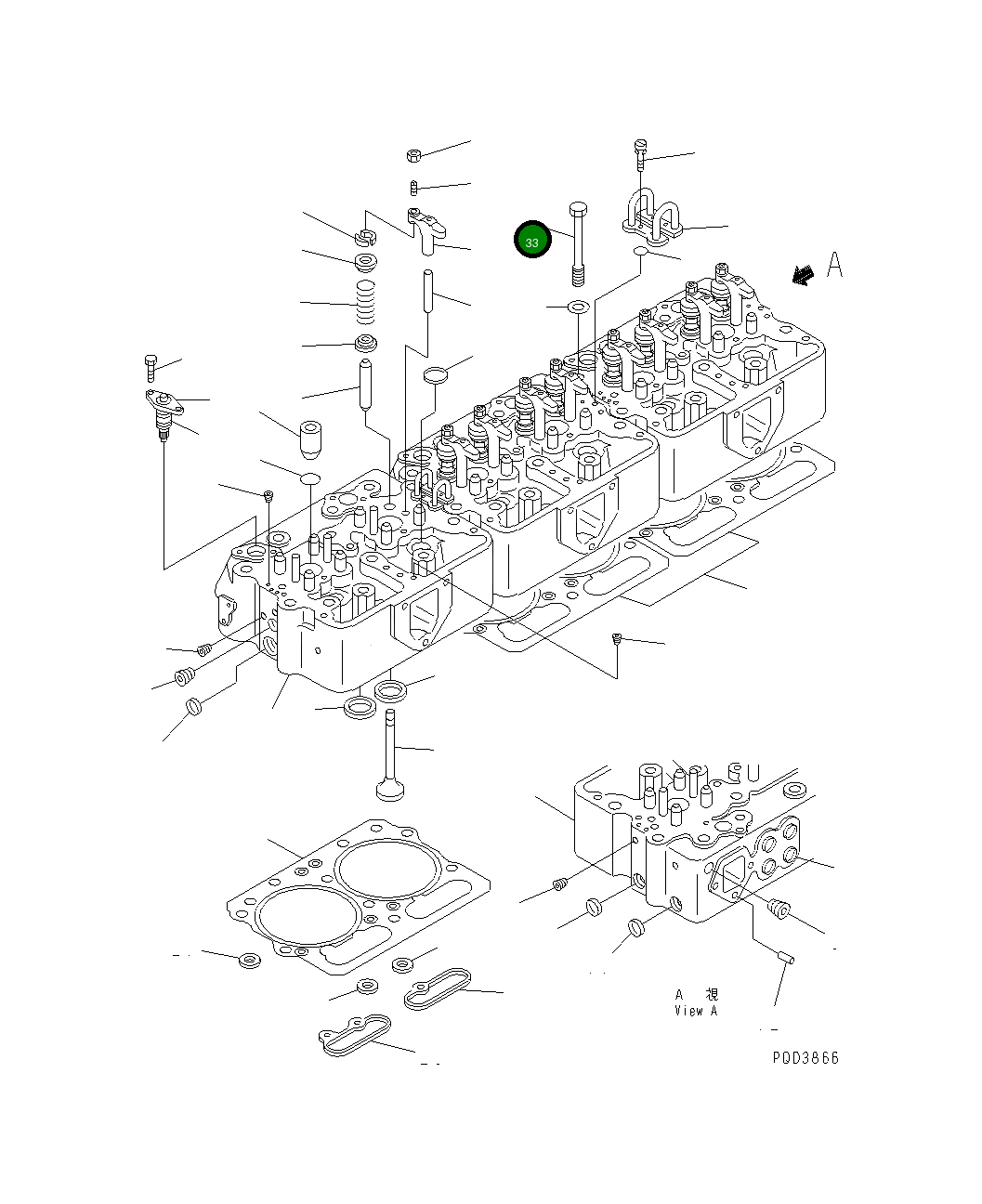 Болт 6710-11-1610  Komatsu