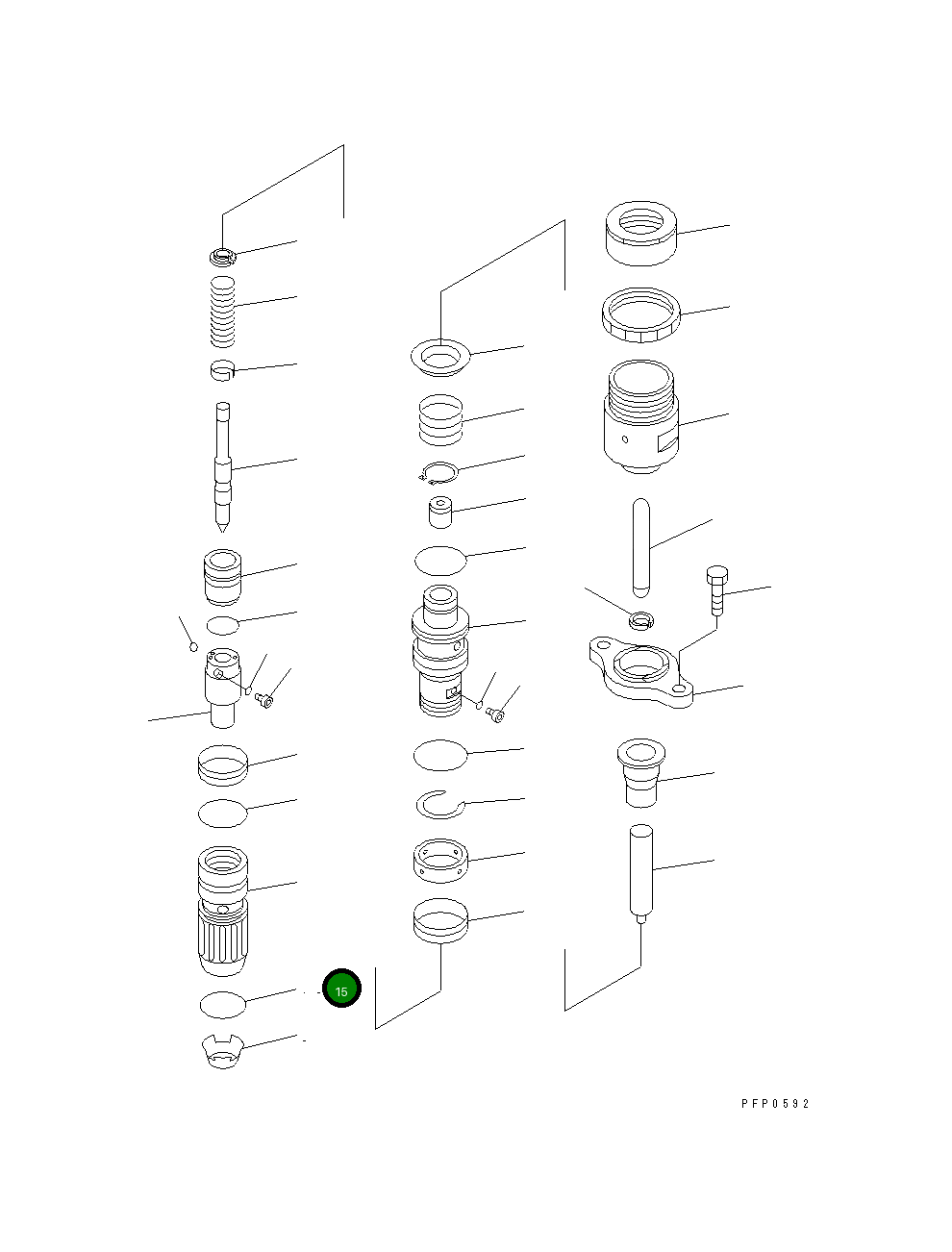 Кольцо уплотнительное (O-Ring) CU3076095 Komatsu
