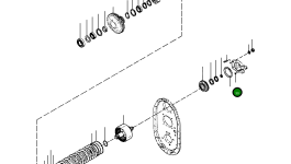 Кольцо уплотнительное (O-Ring) 70 562 Komatsu