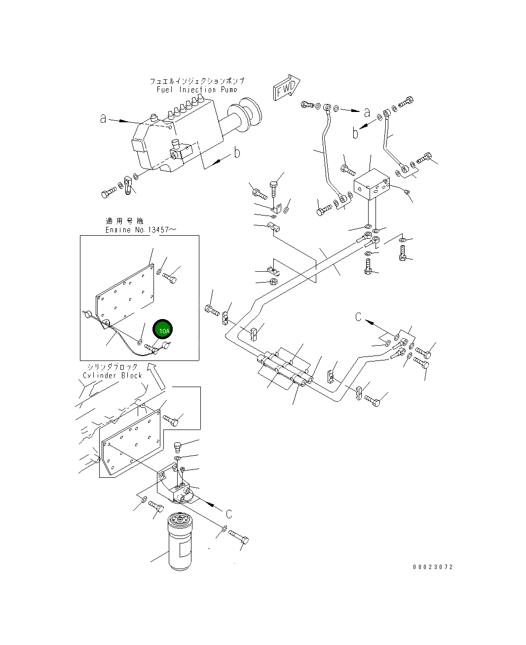 Болт 01014-81025 Komatsu