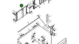 Крышка 207-54-A6830 Komatsu