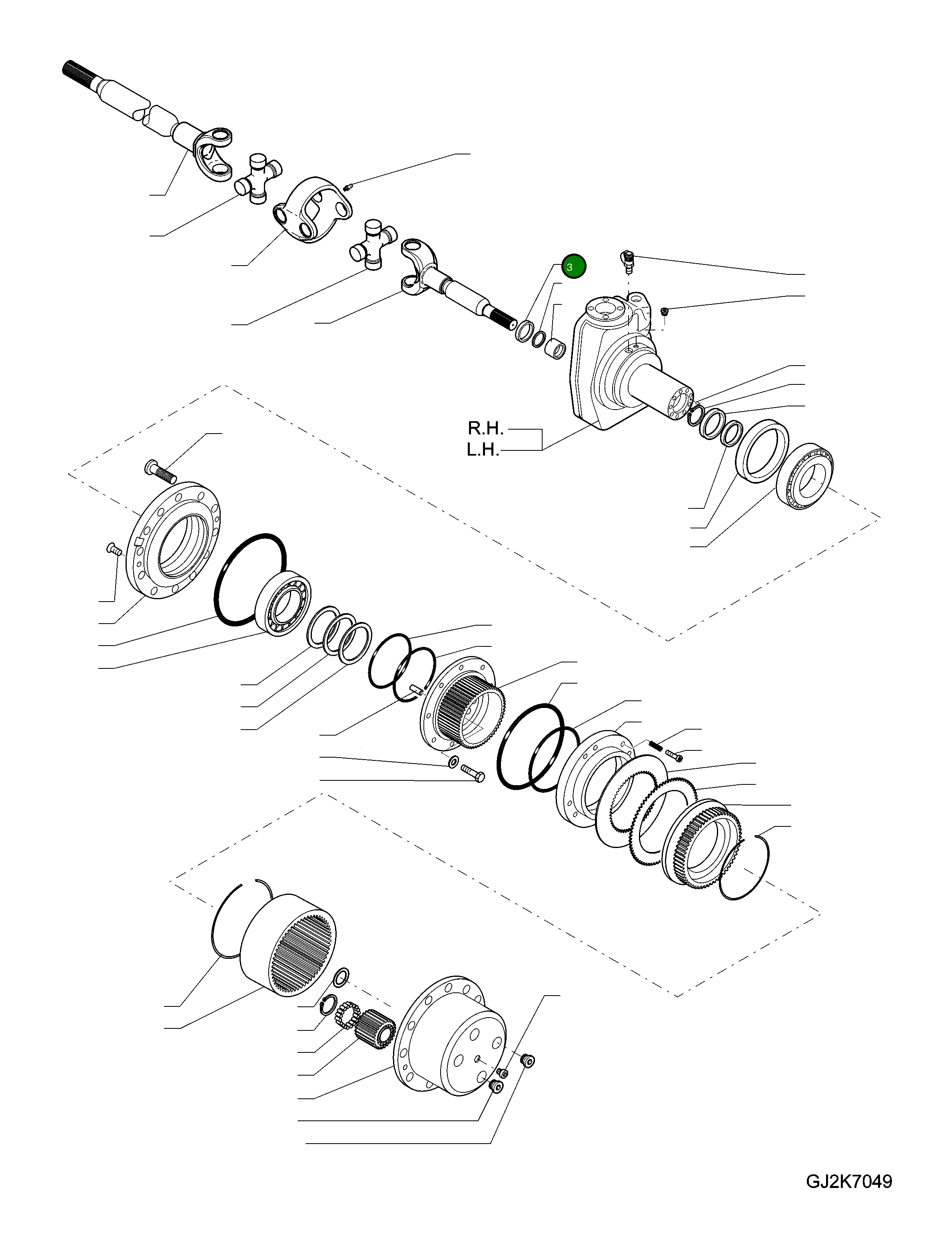 Кольцо 20G-23-31470  Komatsu