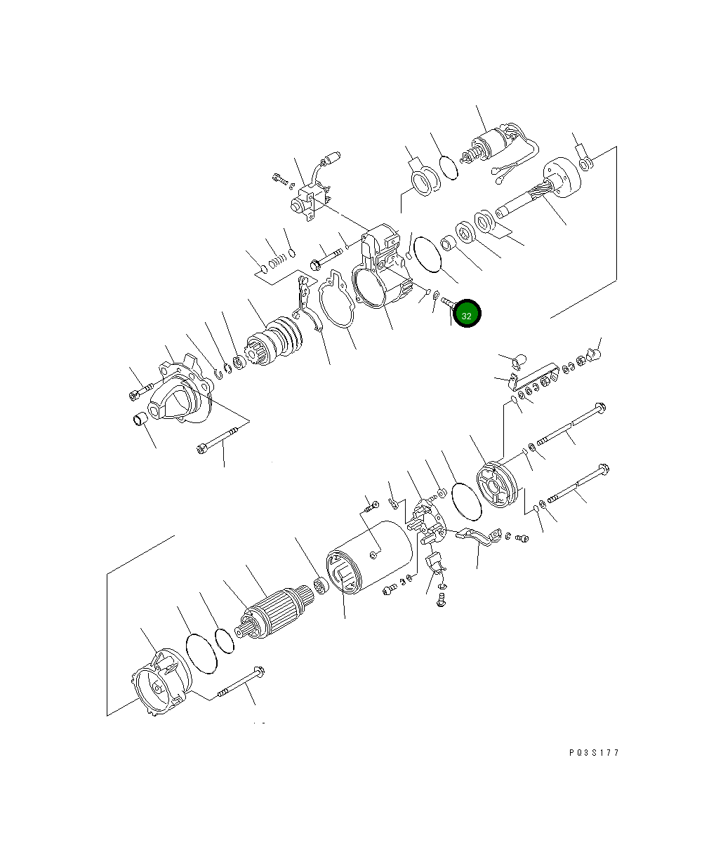 Кольцо уплотнительное (O-Ring) SD6414-04210X0  Komatsu