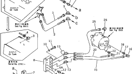 Кронштейн 258-80-28150 Komatsu