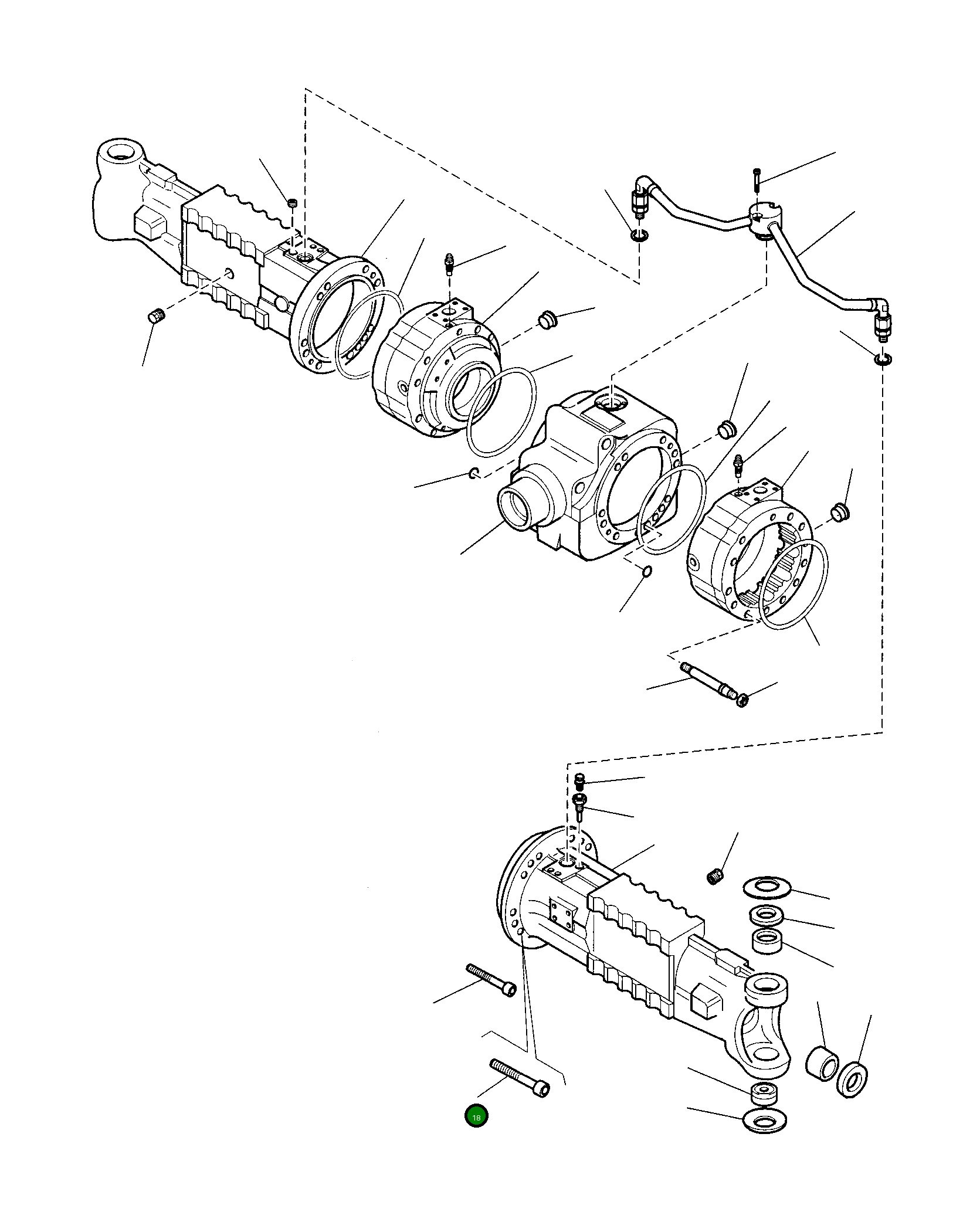 Болт CA0021364 Komatsu