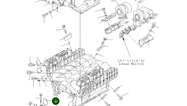 Крышка 6219-81-6890 Komatsu