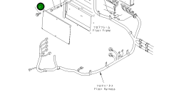 Крышка 195-54-74241 Komatsu