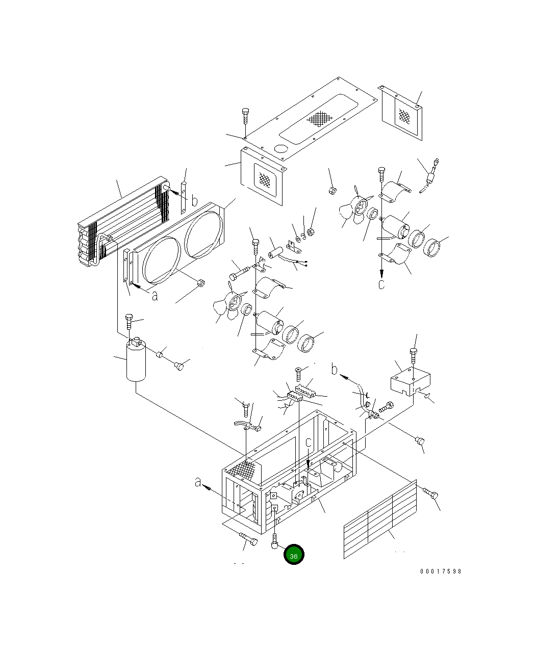 Болт ND91478-06201 Komatsu
