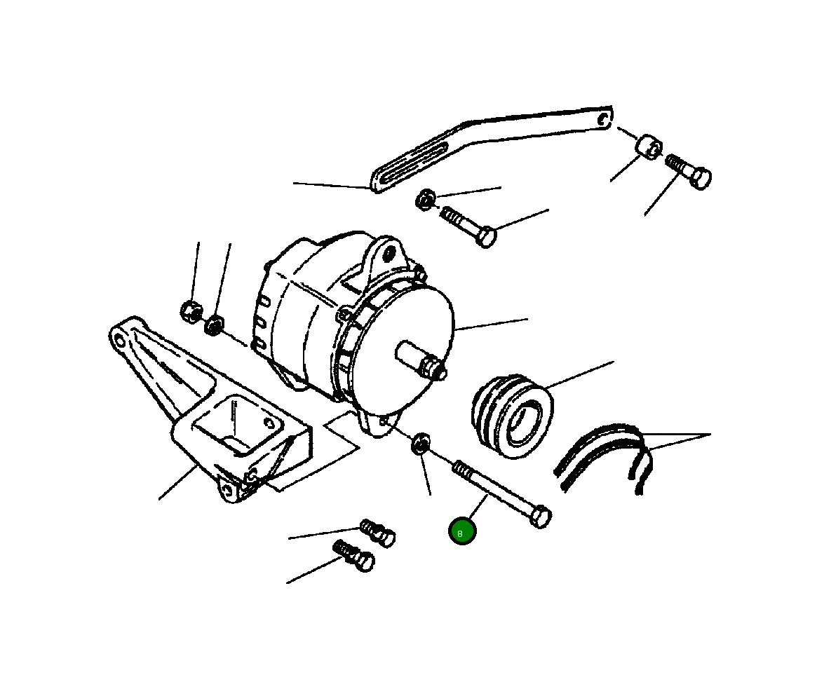 Болт 1240 045 H1 Komatsu