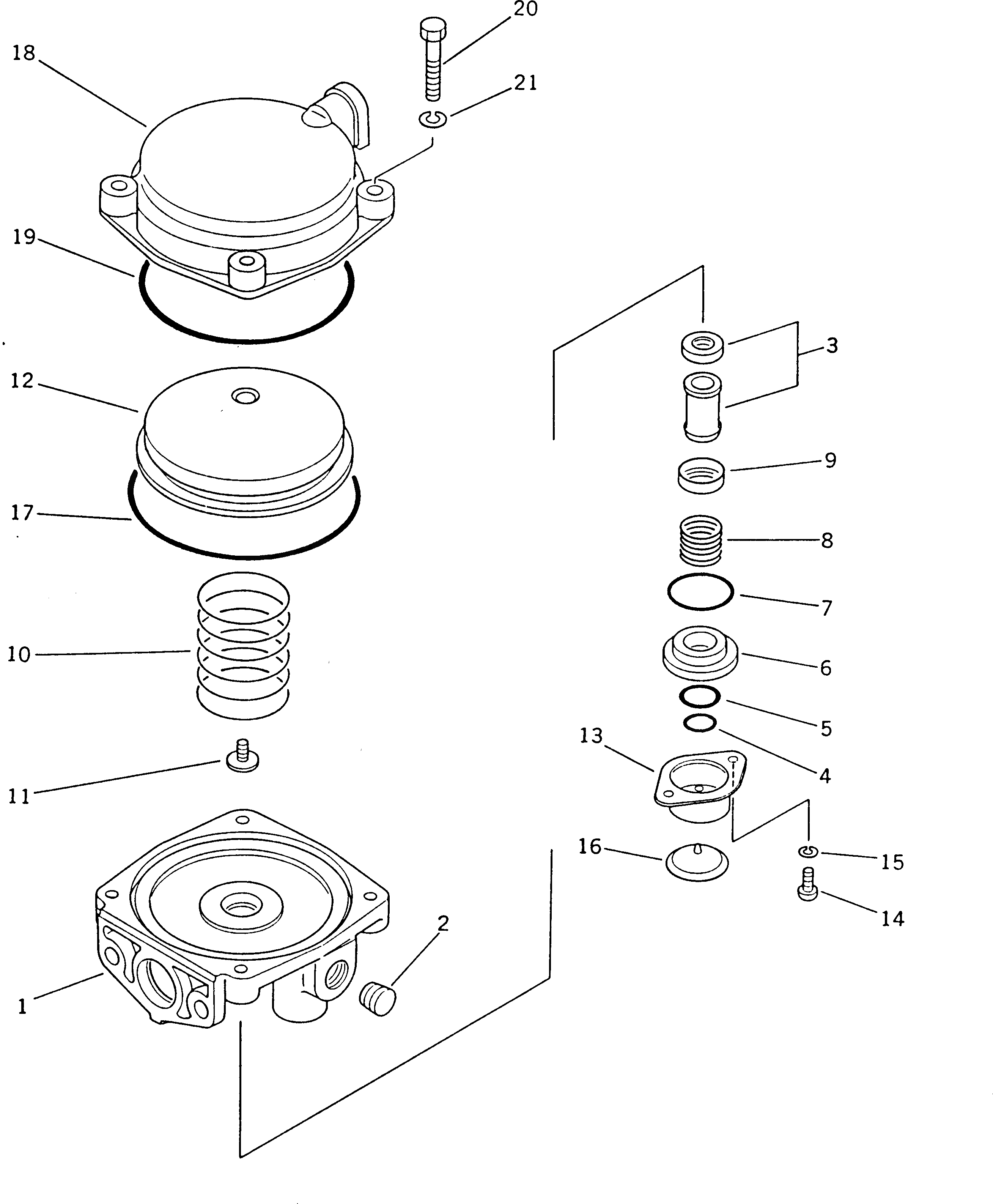 Кольцо уплотнительное (O-Ring) 581-35-27421 Komatsu