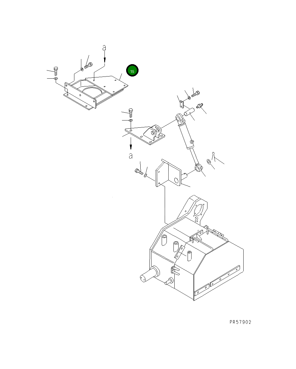 Крышка 26A-873-1610  Komatsu