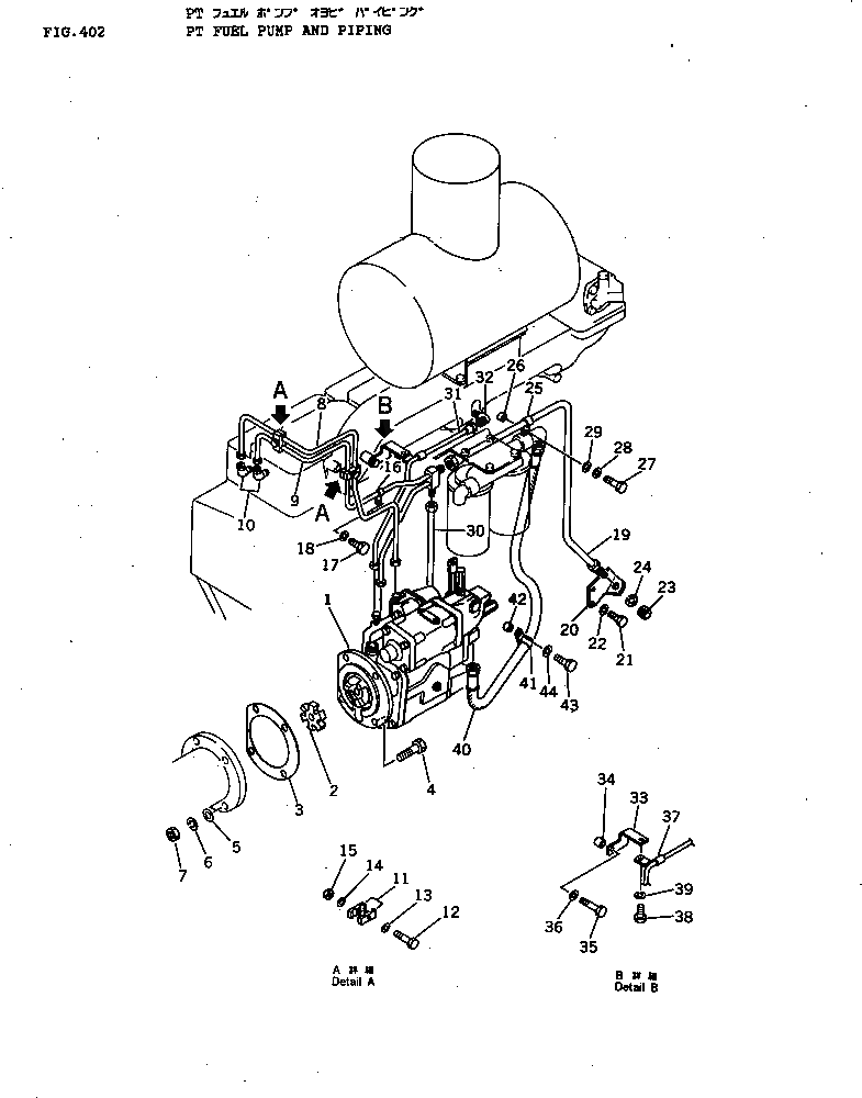 Болт 02030-70657 Komatsu