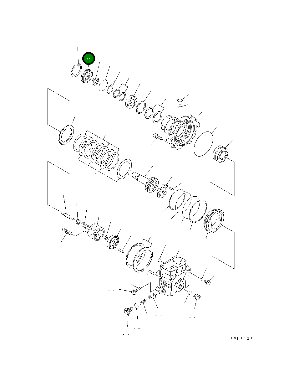 Крышка 706-77-42060 Komatsu