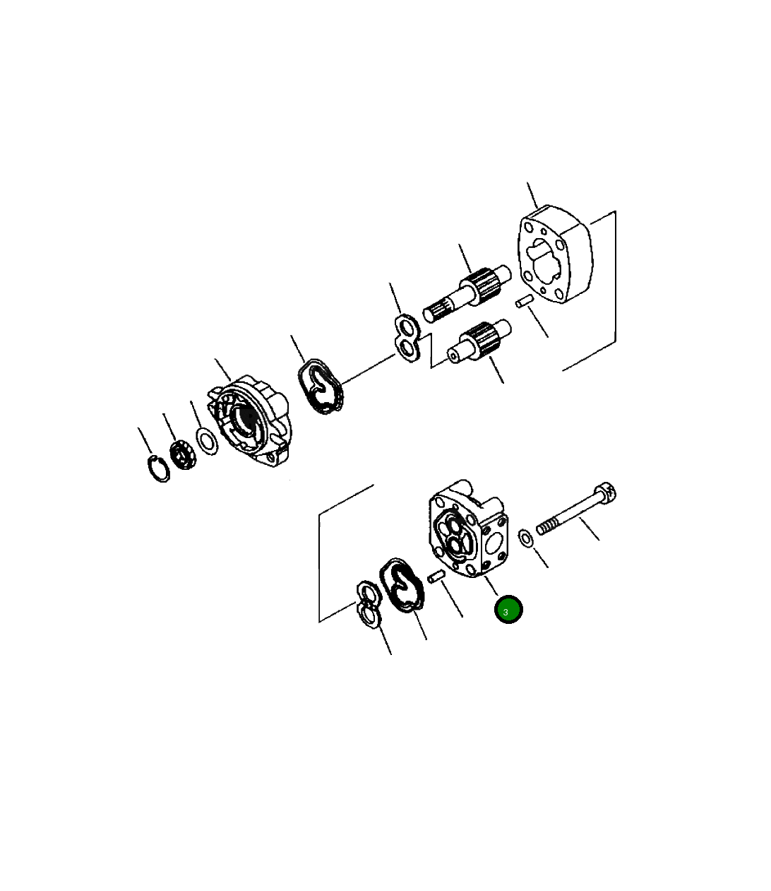 Крышка 705-40-80131 Komatsu