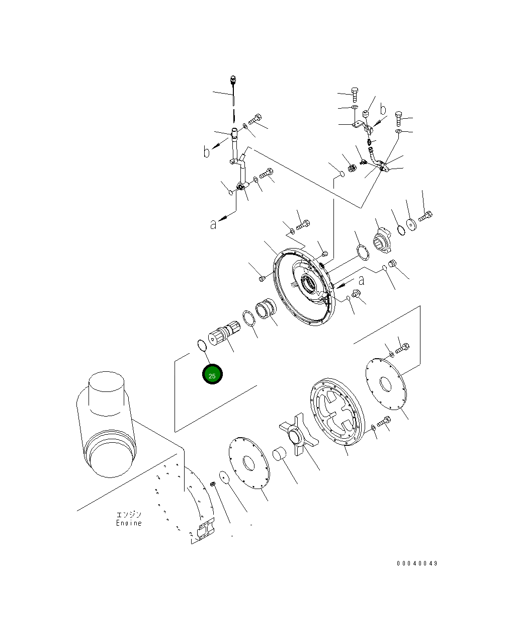 Кольцо уплотнительное (O-Ring) 07000-E5075 Komatsu