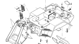 Крышка 42W-46-11180 Komatsu