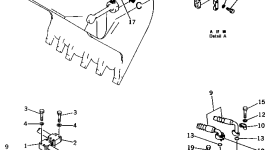 Трубка 209-62-17841 Komatsu