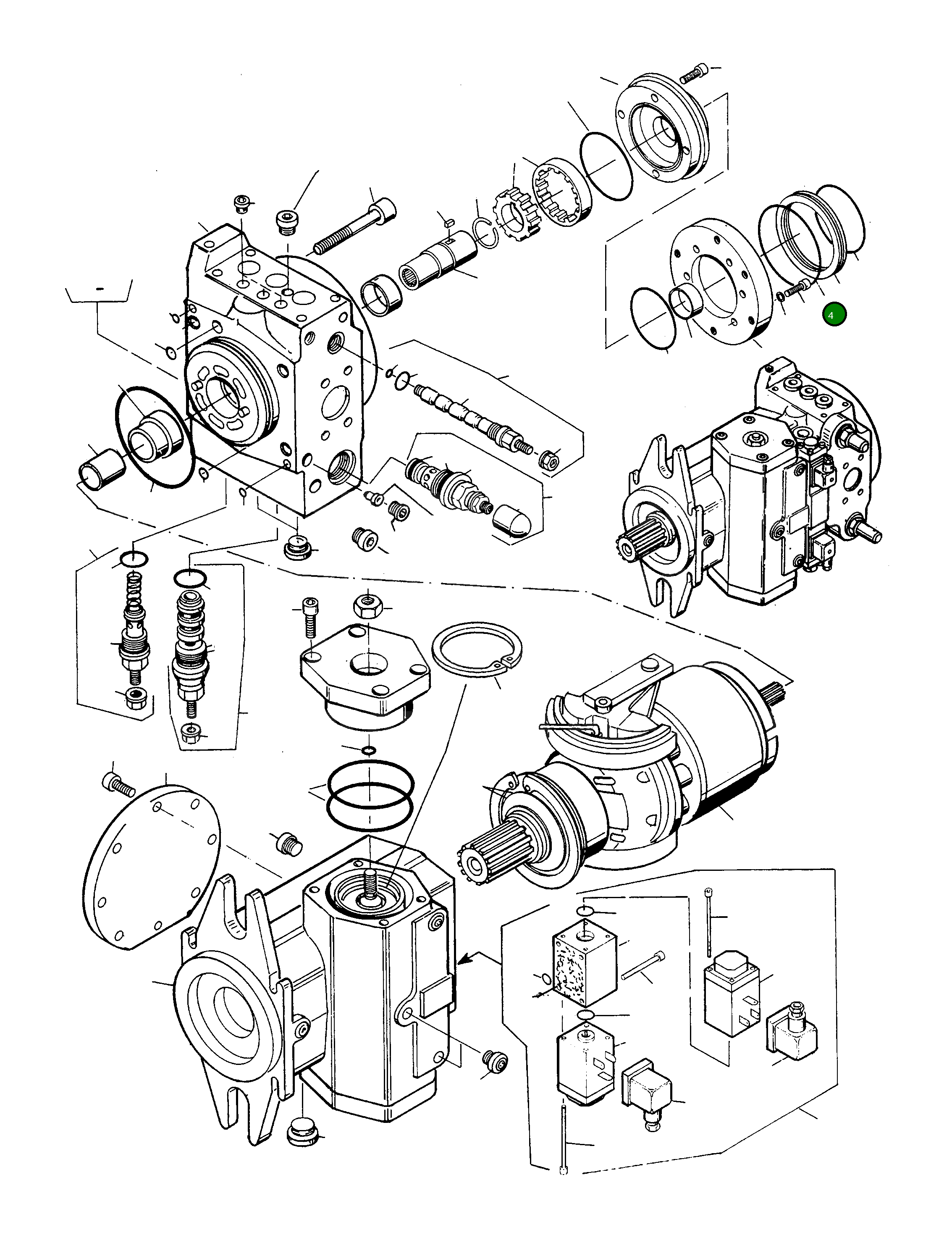 Кольцо уплотнительное (O-Ring) 4918349M1  Komatsu