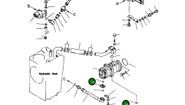 Кольцо уплотнительное (O-Ring) 07002-13025 Komatsu