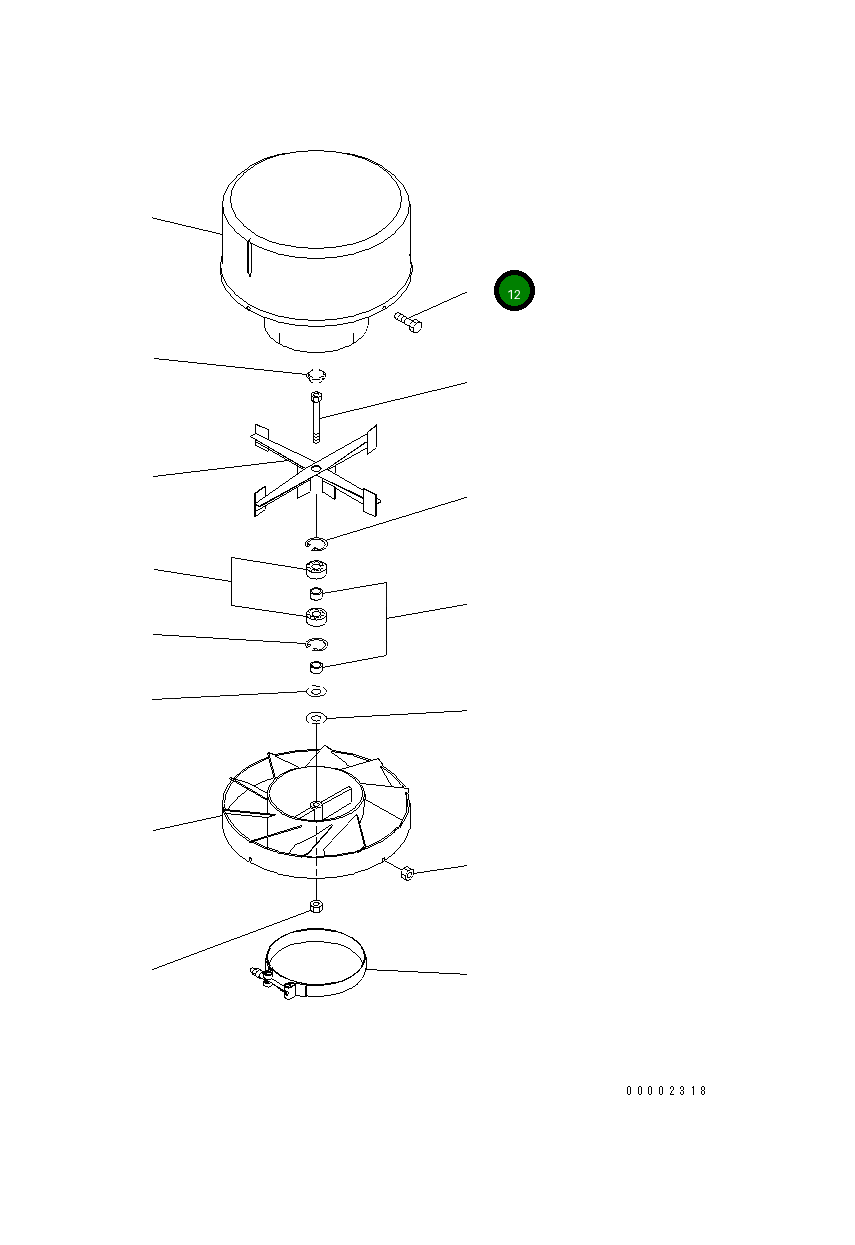 Болт 421-U12-3240 Komatsu