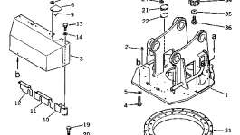 Крышка 208-936-2940 Komatsu